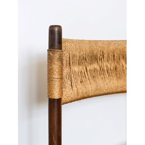 Alma, la paire de chaises en corde n°332