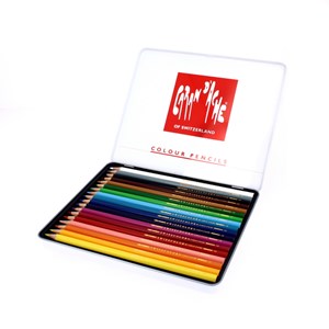 Boîte 18 crayons  aquarellables