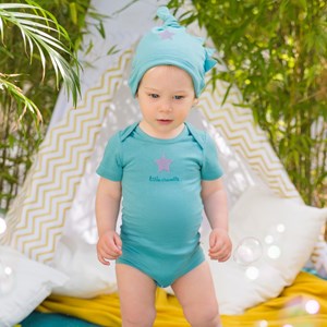 Coffret bébé garçon body et bonnet