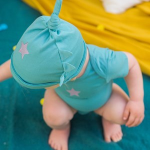 Coffret bébé garçon body et bonnet