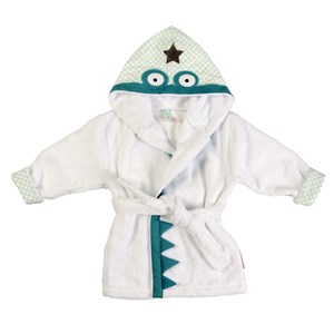 Peignoir enfant à capuche