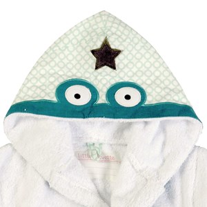 Peignoir enfant à capuche