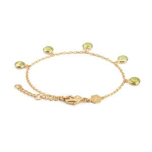 Bracelet gemia en pierres péridot