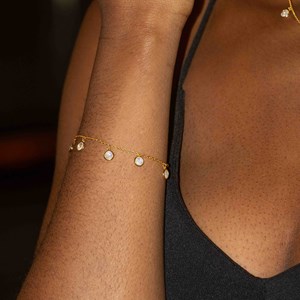 Bracelet gemia en pierres de lune