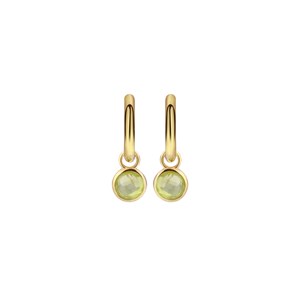 Boucles d'oreilles gemia péridot