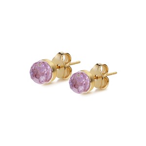 Boucles d'oreilles aurora améthyste
