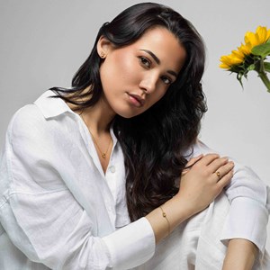 Boucles d'oreilles aurora citrine