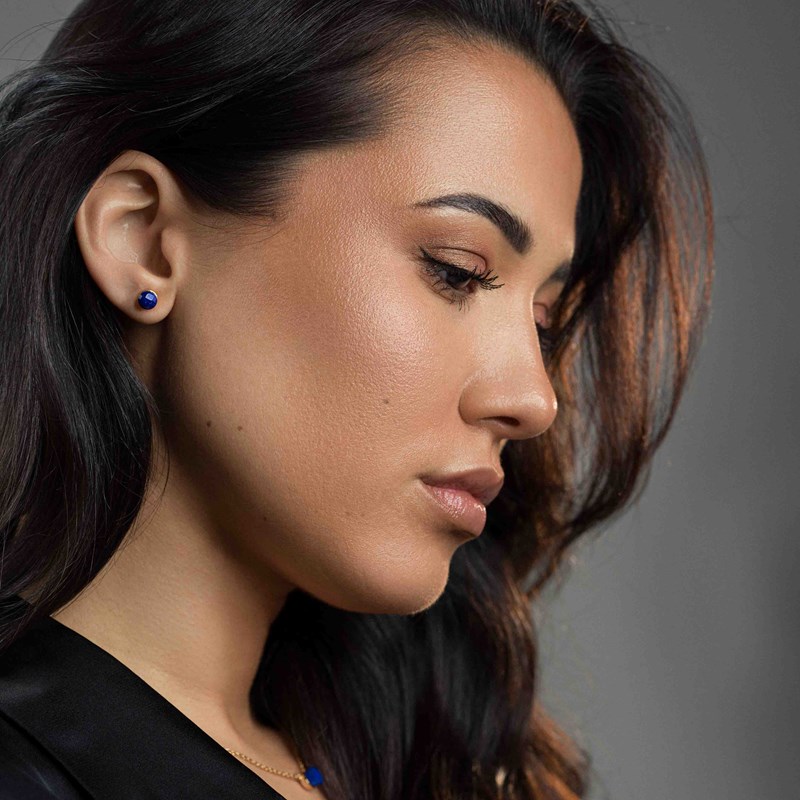 Boucles d'oreilles aurora lapis-lazuli