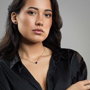 Boucles d'oreilles aurora lapis-lazuli