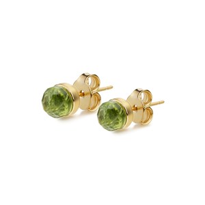 Boucles d'oreilles aurora péridot