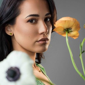 Boucles d'oreilles aurora péridot