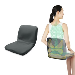 Coussin ergonomique pinto standard-mgris