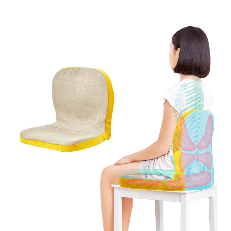 Coussin ergonomique pinto kids-linjaune