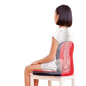 Coussin ergonomique pinto kids-linbleu