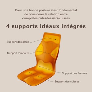 Coussin ergonomique pinto driver-noir