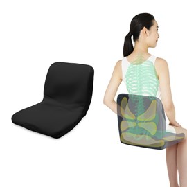 Coussin ergonomique pinto standard-mnoir