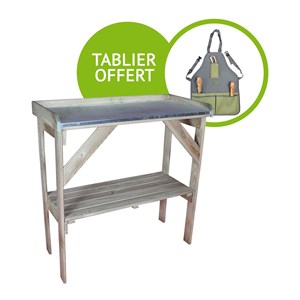 Table de préparation + un tablier offert