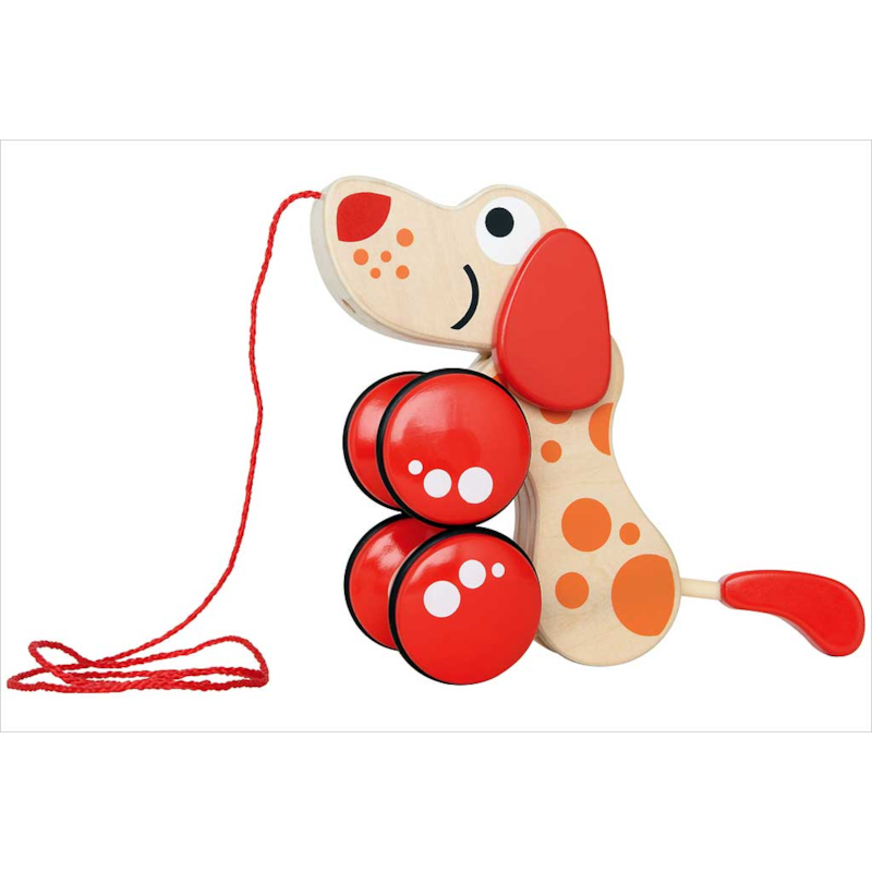 Chien à tirer en bois hape (Hape) - Image 2