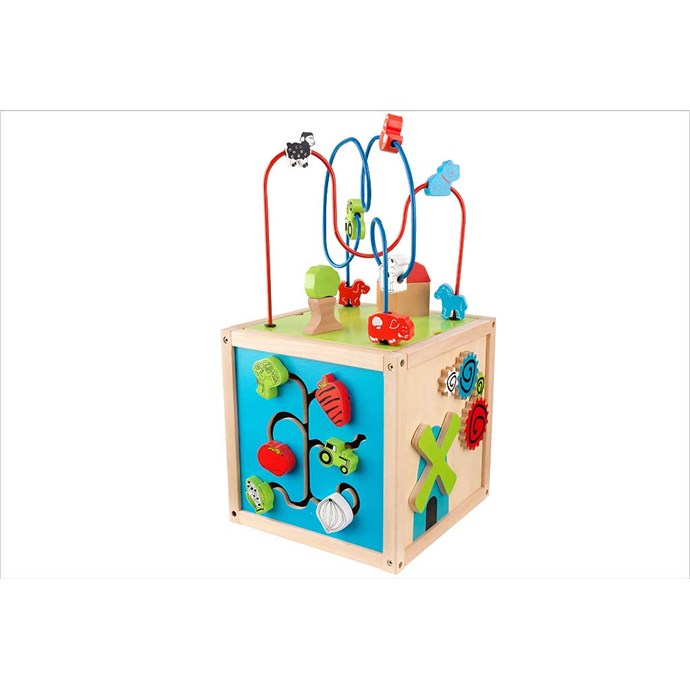 Cube D Activite Bois Premier Age Nature Decouvertes