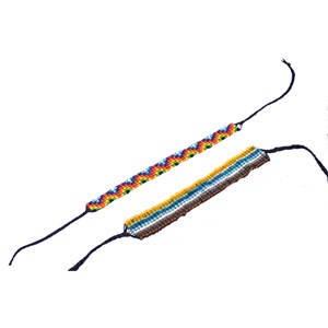 Tissage avec des perles