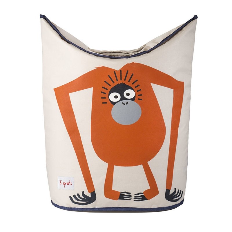 3 sprouts - Panier à linge orang outan