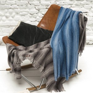 Plaid en mohair - 350 gr/m²