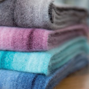 Plaid en mohair - 350 gr/m²