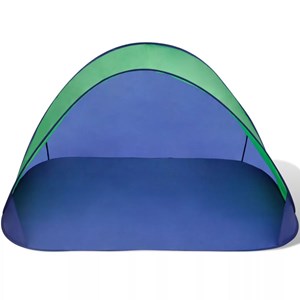 Tente de plage pliante hydrofuge vert