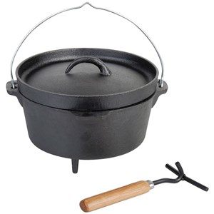 Esschert design marmite 3,7 l noir ff117