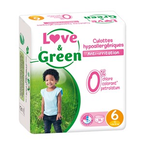 Culottes d'apprentissage jetables écolog
