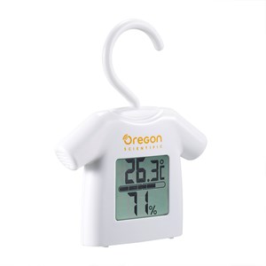 Chs0012 - thermomètre hygromètre (blanc)