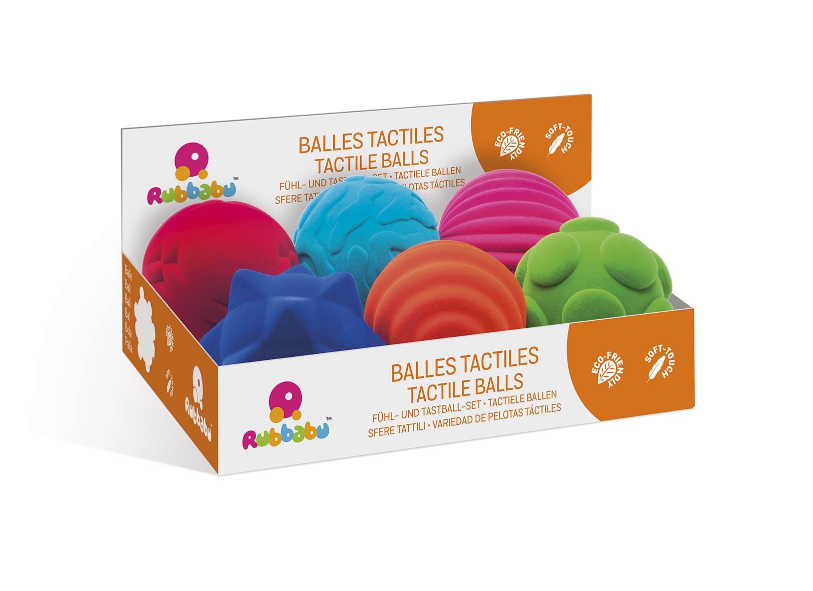 box 6 balles sensorielles