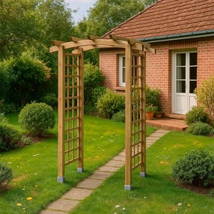 Pergola jasmin + 2 supports poteaux