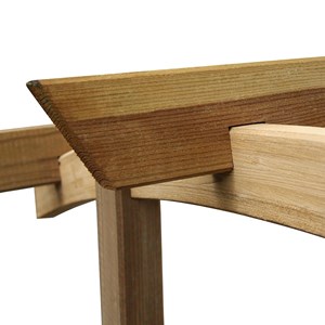 Pergola jasmin + 2 supports poteaux