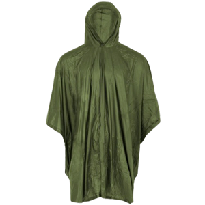 Multi-purpose poncho impermeable - vert