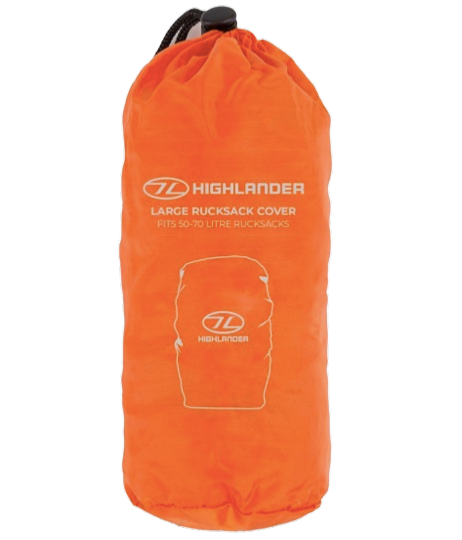 Housse de sac à dos - 60l-70l - orange