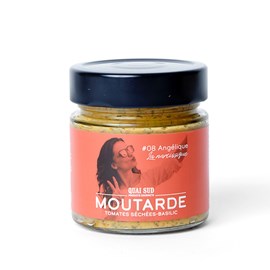 Moutarde tomates séchées basilic