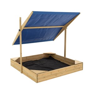 Bac à sable avec auvent