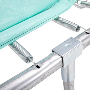 Trampoline rond ouverture igloo