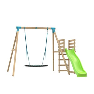 Station balançoire nid et toboggan