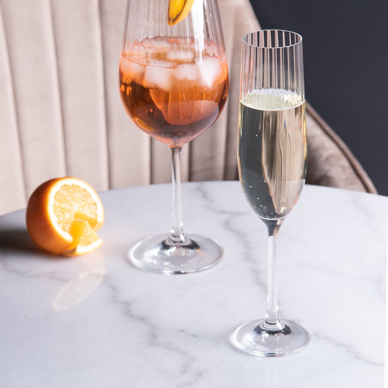 Table passion - boite de 6 flutes 19 cl