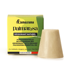 Déodorant solide au palmarosa - lamazuna