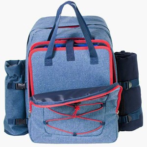 Sac à dos urban trekking rouge - 4 pers