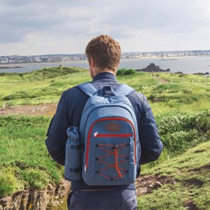 Sac à dos urban trekking rouge - 2 pers