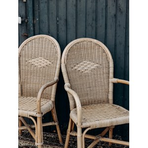 Ernest, le fauteuil en rotin n°81