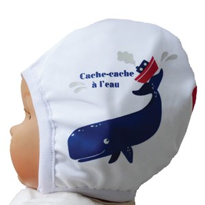 Bonnet de bain bebe nageur cachalot
