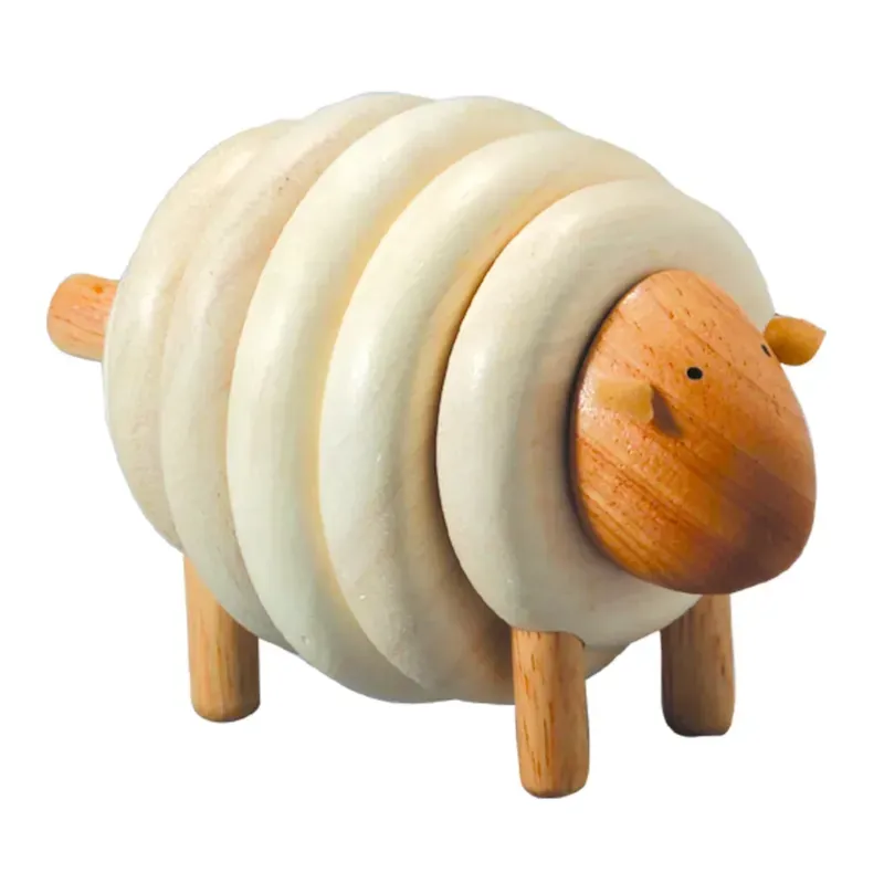 Mouton à lacer (Plan Toys) - Image 1