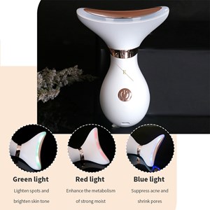 Système anti-âge led cou & mâchoire