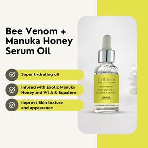 Huile sérum venin abeille & miel 30ml