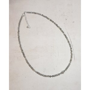 Collier pierres fines - labradorite